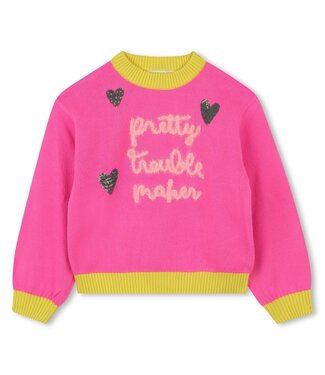 Billieblush Trui Pretty Trouble Maker