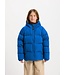 PYRENEX STEN SMOOTH unisex hooded kids down jacket Adriatic