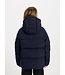 PYRENEX STEN SMOOTH Unisex Hooded Down Jacket Deep Ink