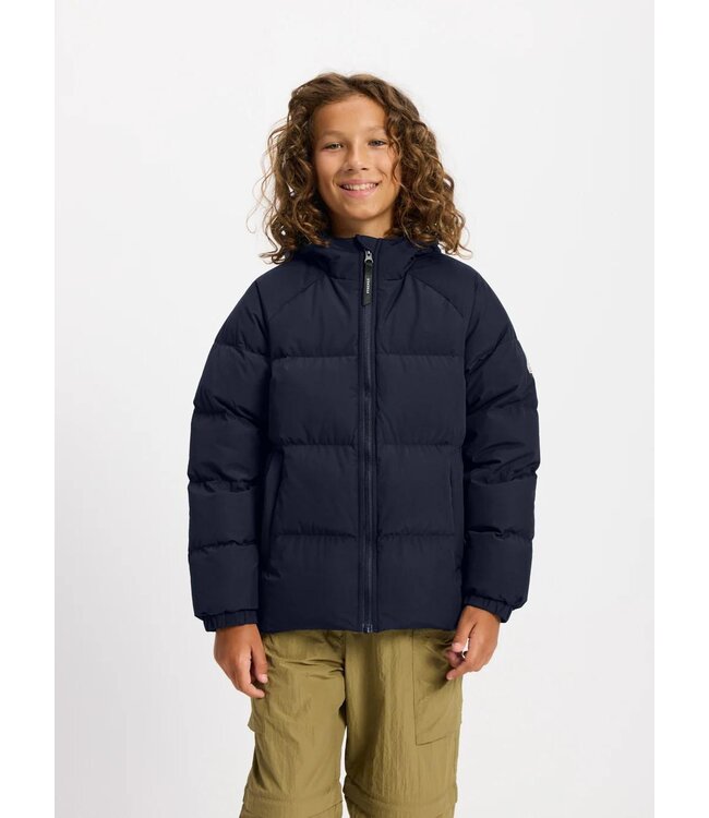 PYRENEX STEN SMOOTH Unisex Hooded Down Jacket Deep Ink