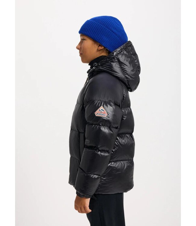 PYRENEX STEN hooded down jacket Black