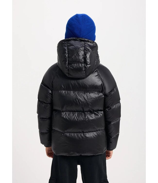 PYRENEX STEN hooded down jacket Black