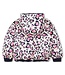Billieblush Winterjas Reversible Donkerblauw Teddy en Print