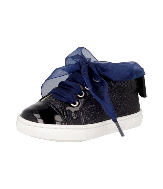 Andanines Sneaker Charol Con Glitter 67 Marino