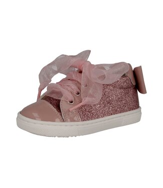 Andanines Sneaker Charol Con Glitter 67 Rosa