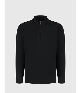 Ballin Junior Original Half Zip Knit Black