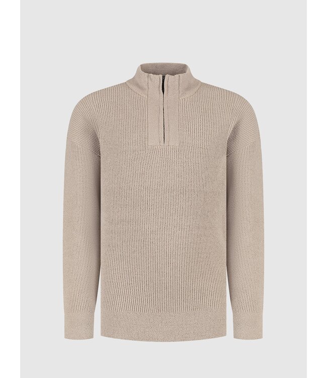 Ballin Junior Original Half Zip Knit Taupe