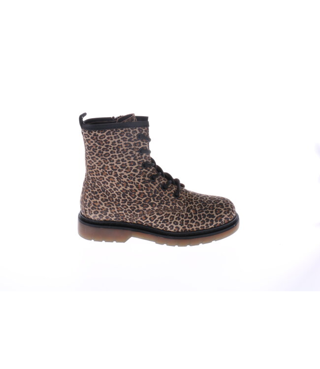 Hip Laarsje Natural Combi Panter