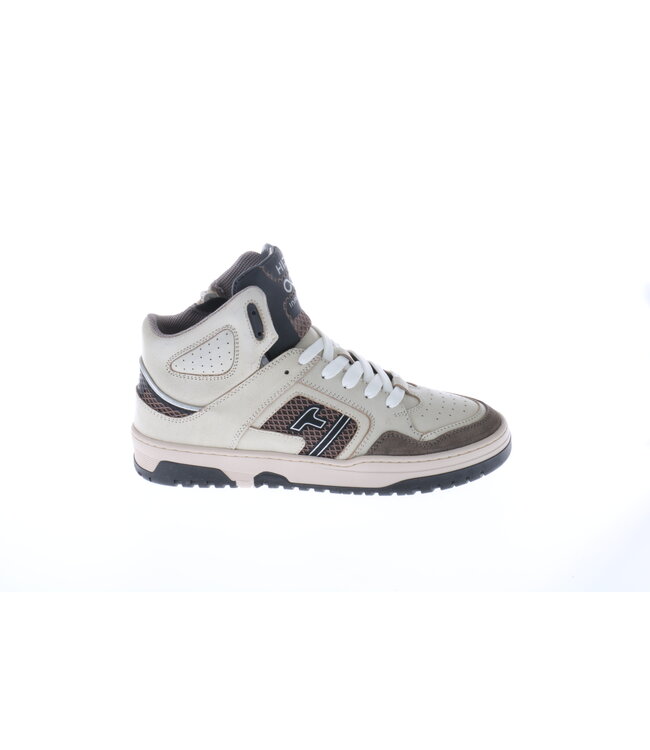 Hip High Sneaker Taupe Combi