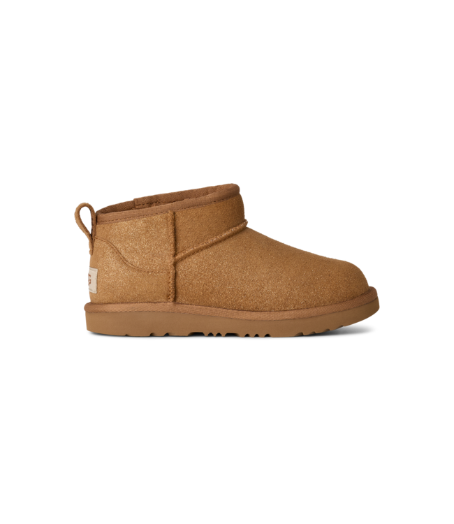 UGG KIDS CLASSIC ULTRA MINI DAZZLE CHESTNUT