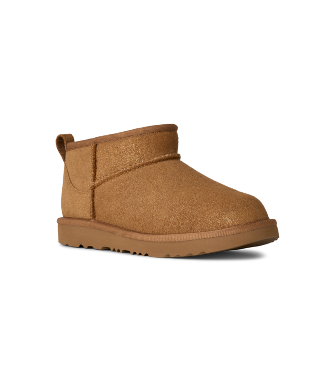 UGG KIDS CLASSIC ULTRA MINI DAZZLE CHESTNUT