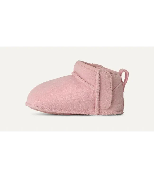 UGG I BABY CLASSIC ULTRA MINI DAZZLE RIBBON PINK