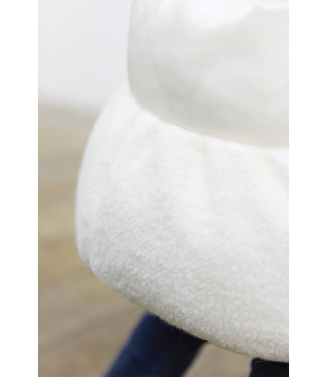 Tartine et Chocolat Donsjack Ecru Wol