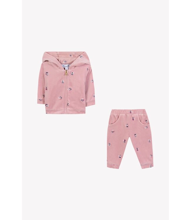 Tartine et Chocolat Joggingpak met bloemetjes