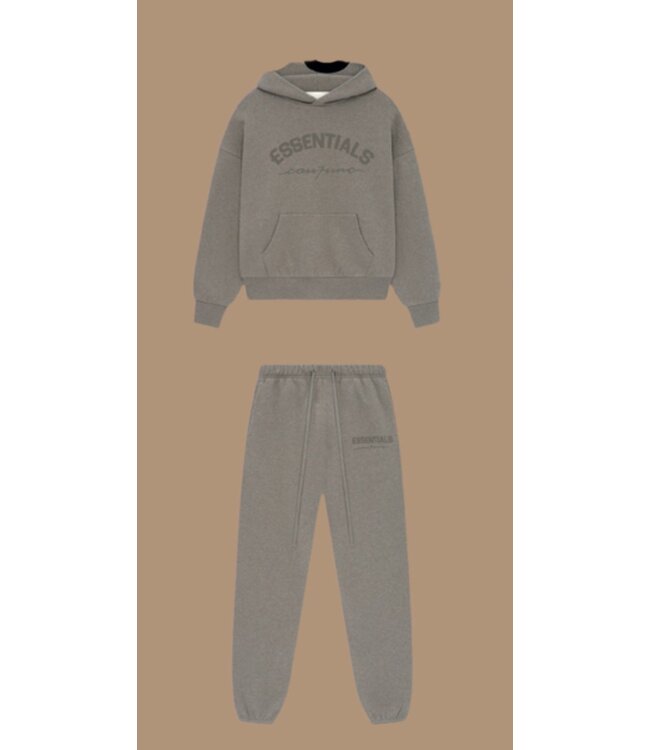 Essentials Junior KIDS TRACKSUIT DARK BEIGE