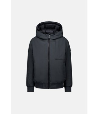 Airforce Hooded Reversible Jacket Gun Metal