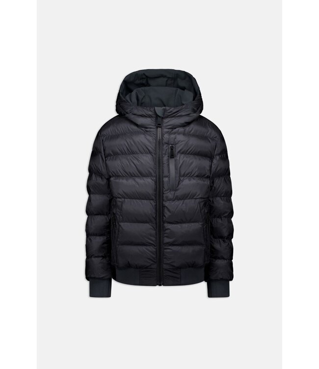 Airforce Hooded Reversible Jacket Gun Metal