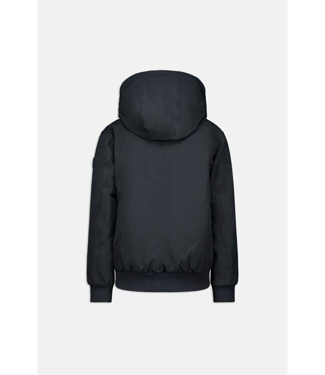 Airforce Hooded Reversible Jacket Gun Metal