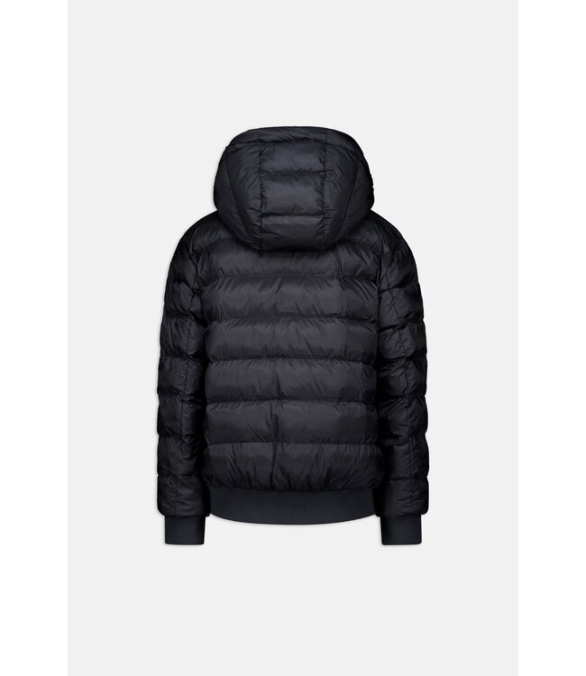 Airforce Hooded Reversible Jacket Gun Metal