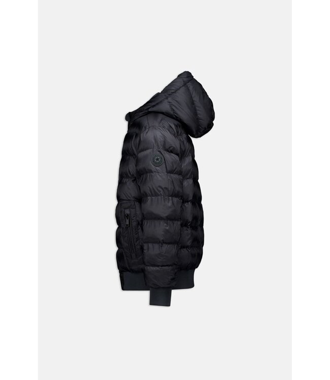 Airforce Hooded Reversible Jacket Gun Metal