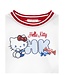Monnalisa 2 Delige Set T-Shirt met Rokje Hello Kitty