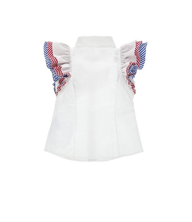 Monnalisa Blouse korte mouwen 'made with love '