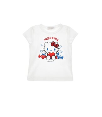 Monnalisa T-Shirt Wit Hello Kitty