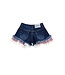 Monnalisa Denim Short Frou Frou