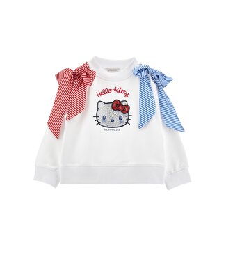 Monnalisa Sweater Wit Hello Kitty