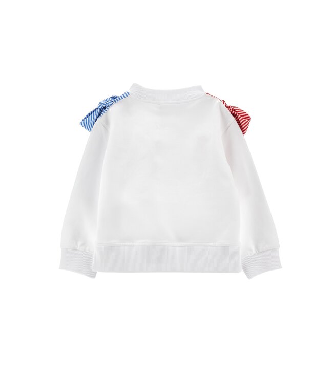 Monnalisa Sweater Wit Hello Kitty