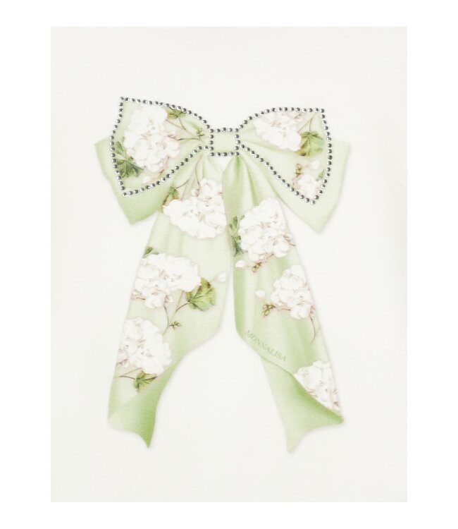 Monnalisa T-Shirt Strik Groen