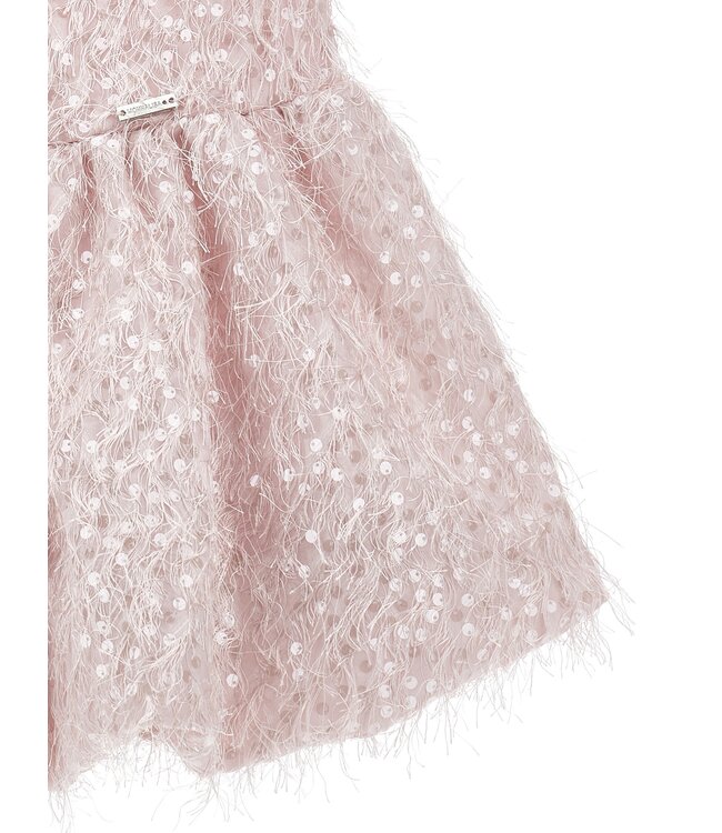 Monnalisa Jurk Roze met Pailletjes