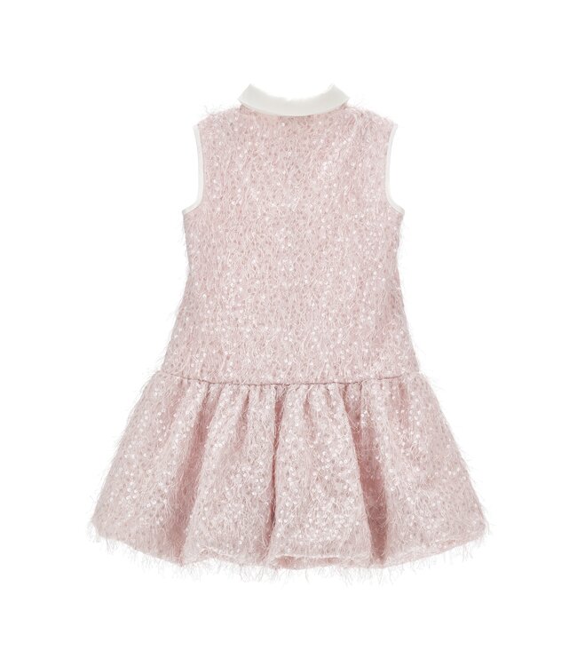 Monnalisa Jurk Roze met Pailletjes