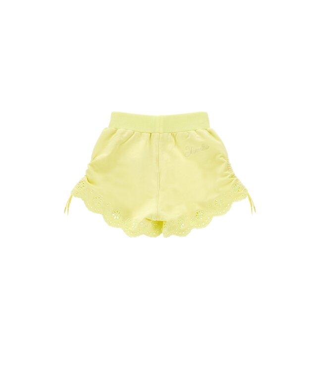 Monnalisa Short Geel Broderie