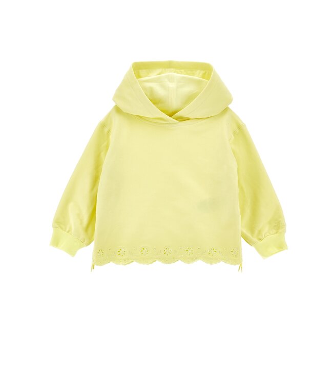 Monnalisa Joggingpak Geel Broderie