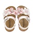 Monnalisa Sandalen Roze met 2 bloemen