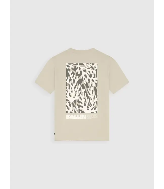 Ballin Junior Coral Overload T-Shirt Taupe