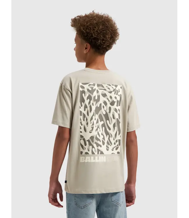 Ballin Junior Coral Overload T-Shirt Taupe