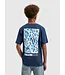 Ballin Junior Coral Overload T-Shirt Navy