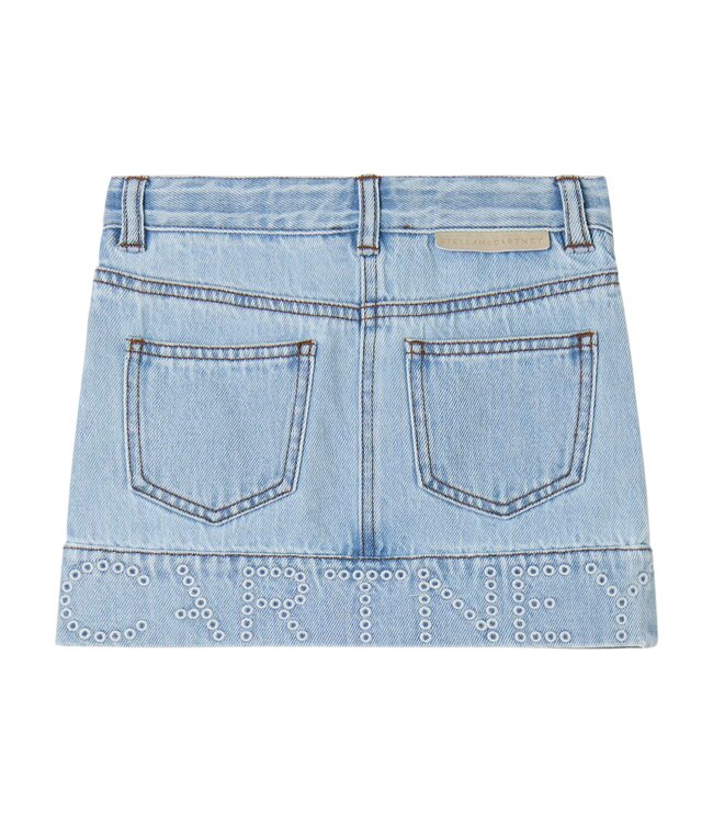 Stella Mccartney Denim Rokje Stella McCartney