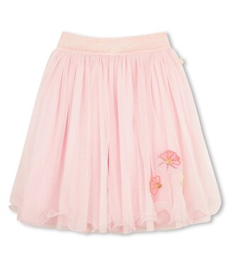 Billieblush Rok Lichtroze Tule met bloemen
