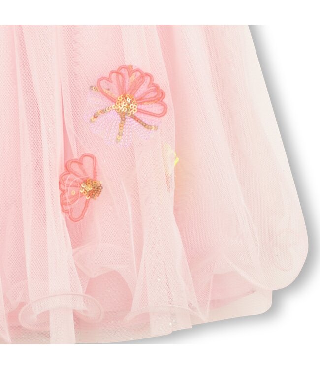 Billieblush Rok Lichtroze Tule met bloemen