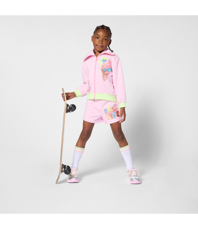 Billieblush Vest met pailletten ijsje en regenboog