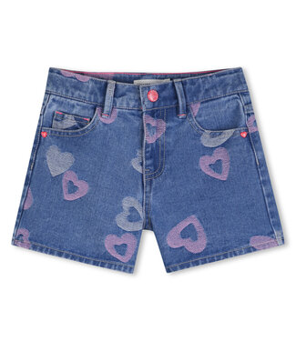 Billieblush Denim Short met hartjes