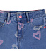 Billieblush Denim Short met hartjes