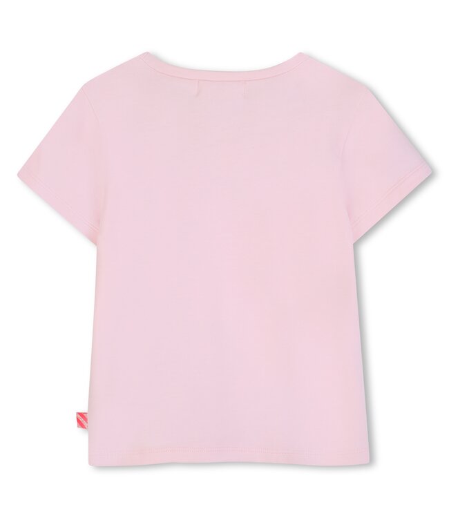 Billieblush T-Shirt Lichtroze Zonnebril Hartjes