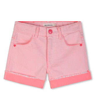 Billieblush Denim Short Lichtroze met pailletten