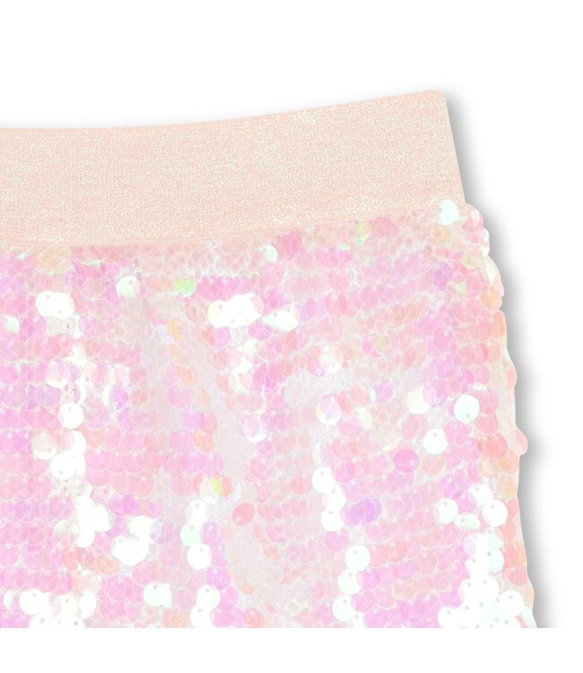 Billieblush Pailletten Short Lichtroze