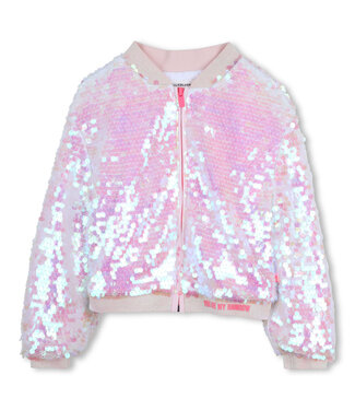 Billieblush Pailletten Jasje Lichtroze