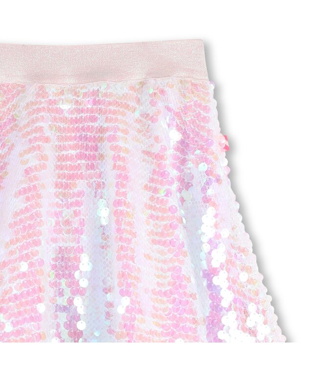 Billieblush Pailletten Rokje Lichtroze
